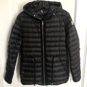 NWOT, MONCLER Raie Down Filled Short Parka